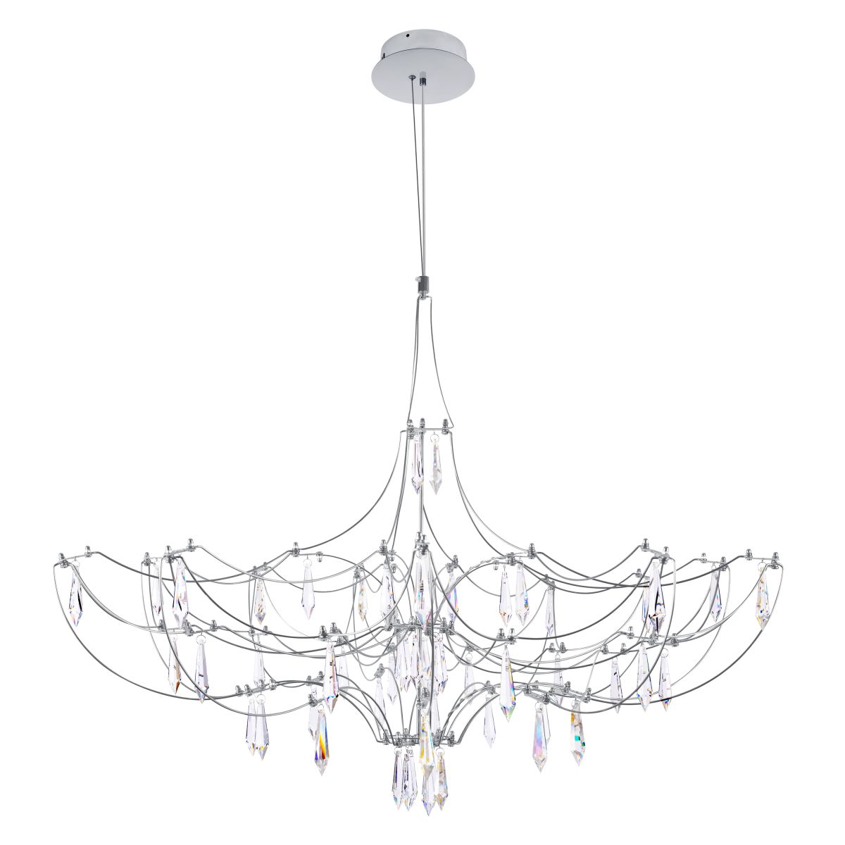 Подвесная люстра Loft IT Mira 10589/900 Silver Asfour в Санкт-Петербурге
