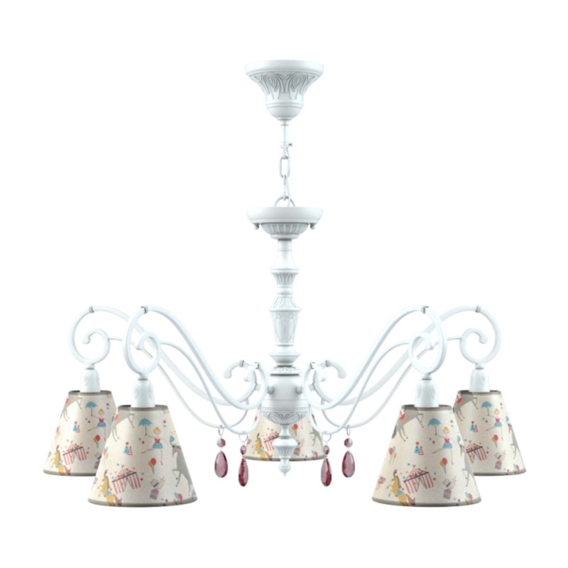 Подвесная люстра Lamp4you Classic E3-05-WM-LMP-O-14-CRL-E3-05-PK-DN в Санкт-Петербурге