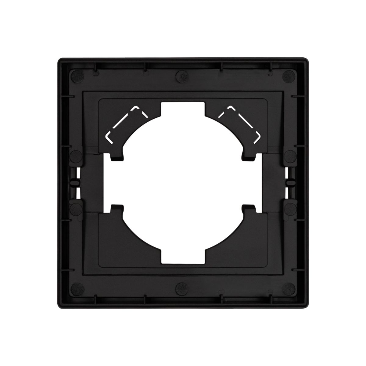 Рамка пластиковая на 1 пост Arlight FRM-TENDO-PL-1-BK 053836 в Санкт-Петербурге