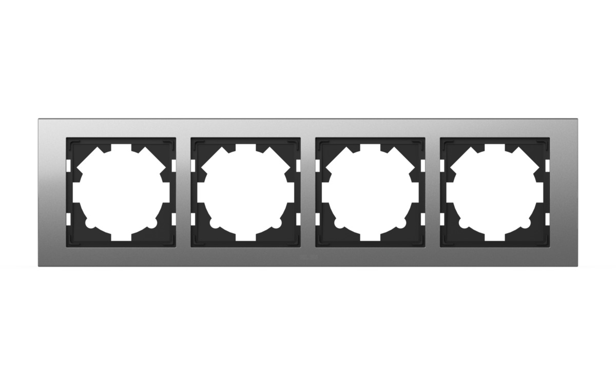 Рамка четырехместная ELBI Zena Platin 500-073600-228 в Санкт-Петербурге