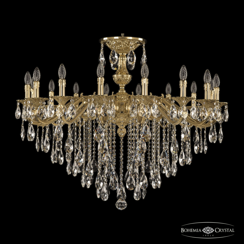 Подвесная люстра Bohemia Ivele Crystal Verona 72202/16/360 B G в Санкт-Петербурге