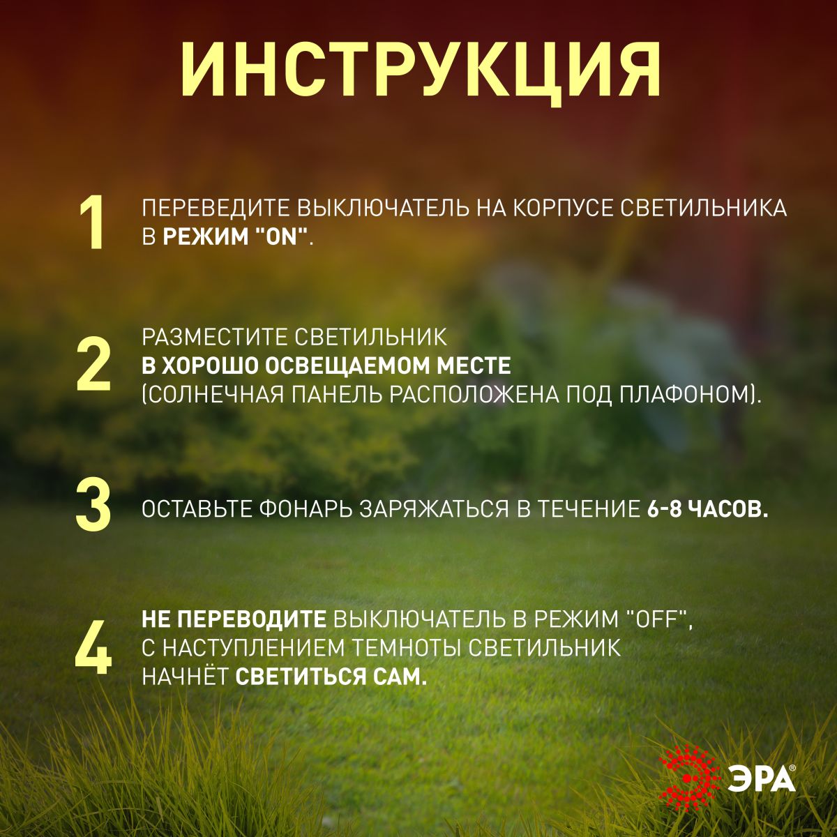Светильник на солнечной батарее Эра ERASS12-03 Б0057652 в Санкт-Петербурге