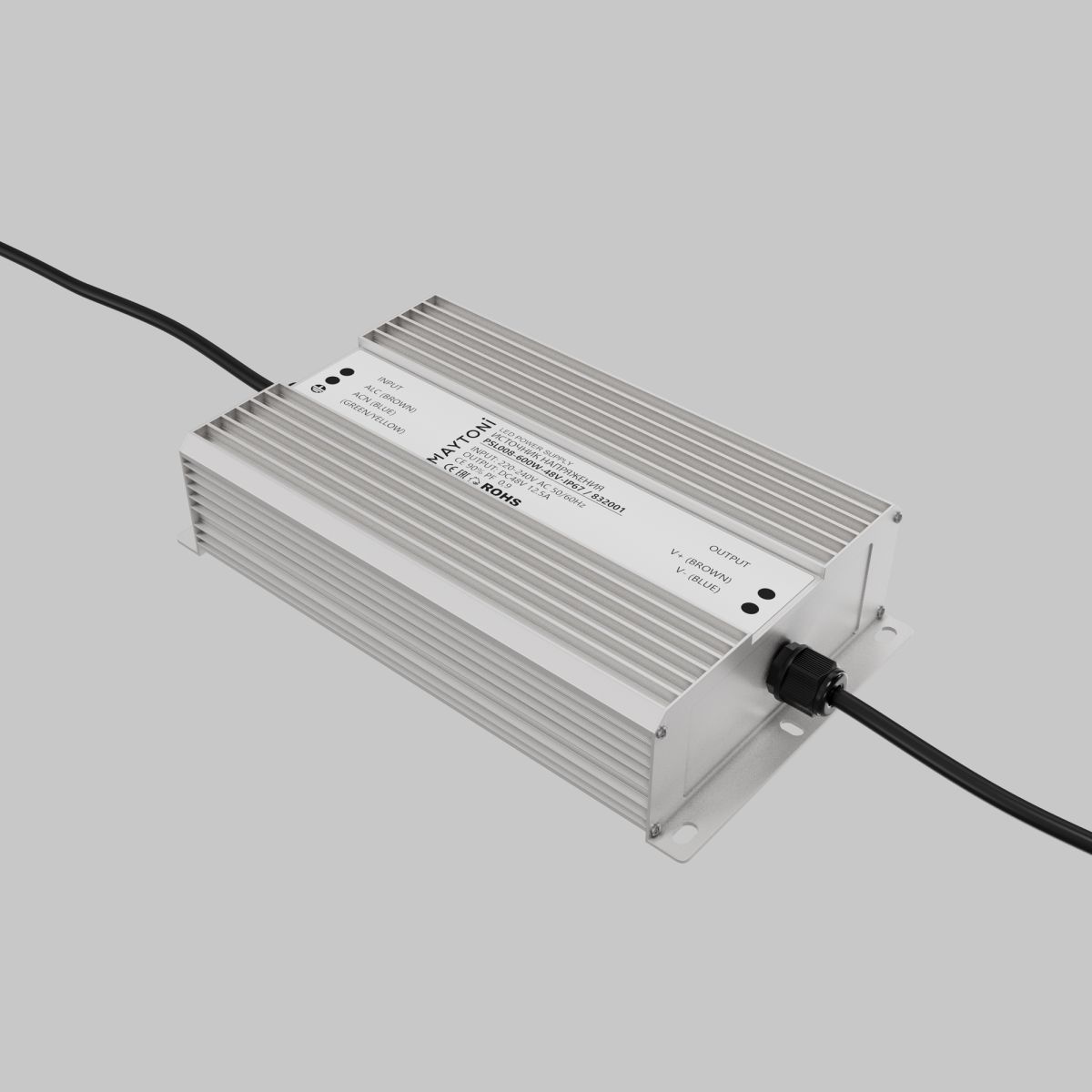 Блок питания Maytoni Led Strip PSL008 48В 600Вт IP67 832001 в #REGION_NAME_DECLINE_PP#