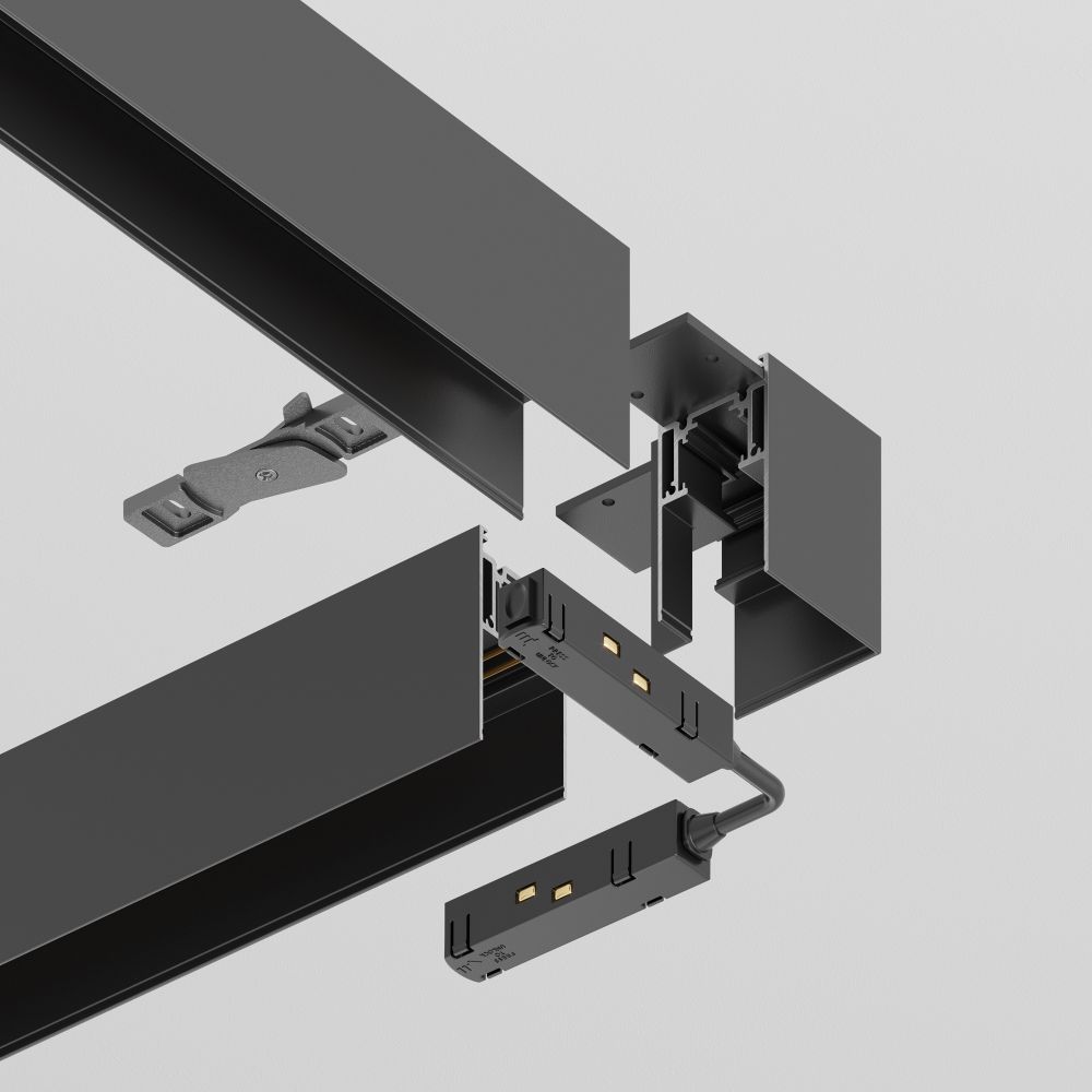 Коннектор для трека Maytoni Technical Accessories for tracks Gravity TRX010CL-21B в Санкт-Петербурге