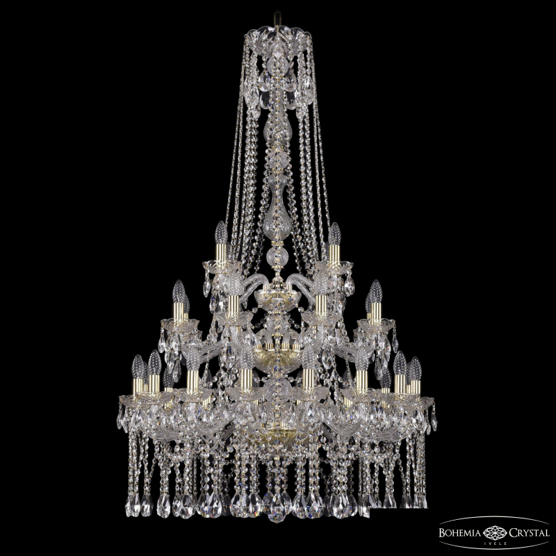 Подвесная люстра Bohemia Ivele Crystal 1413/16+8+4/300/h-134/3d G в Санкт-Петербурге