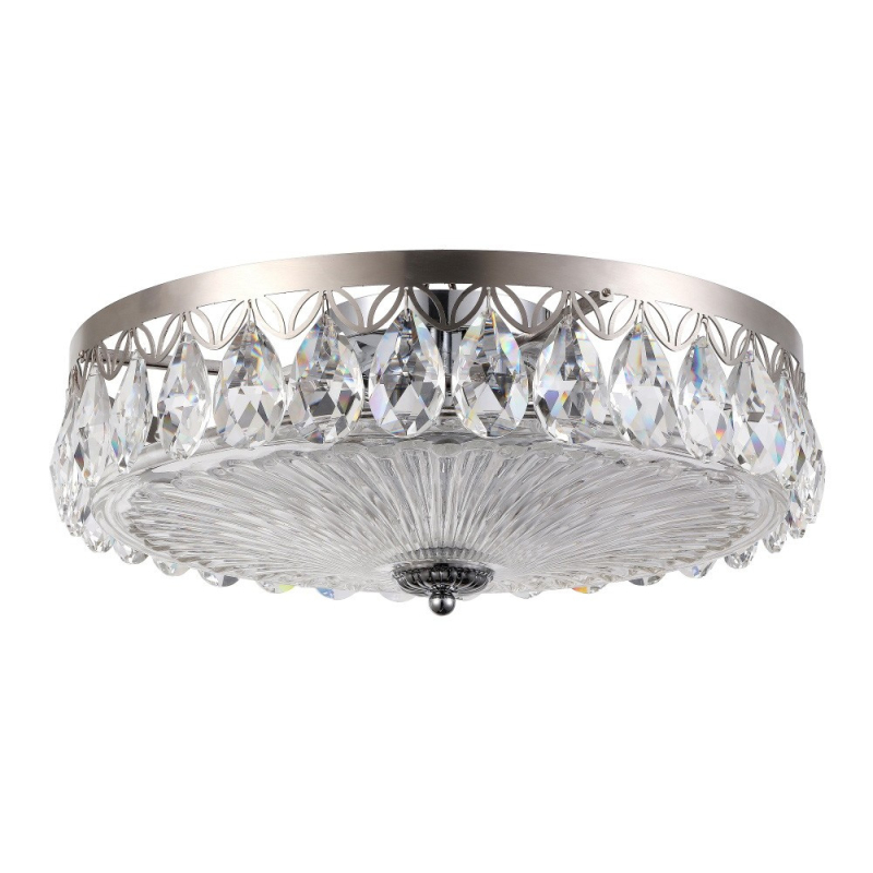 Потолочный светильник Crystal Lux Canaria PL6 D480 Nickel в Санкт-Петербурге