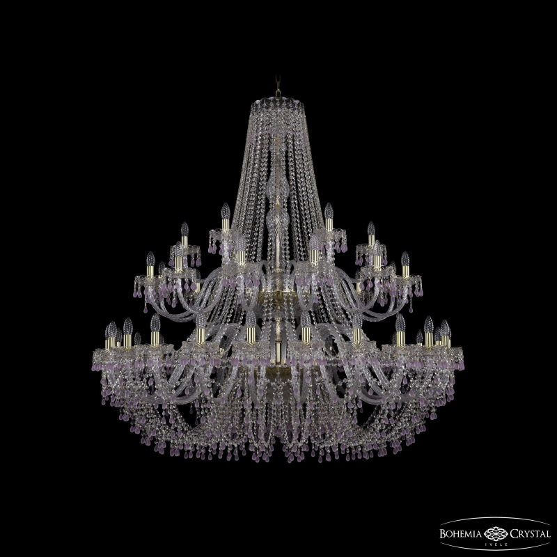 Подвесная люстра Bohemia Ivele Crystal 1410/24+12+6/530/2d G V7010 в Санкт-Петербурге