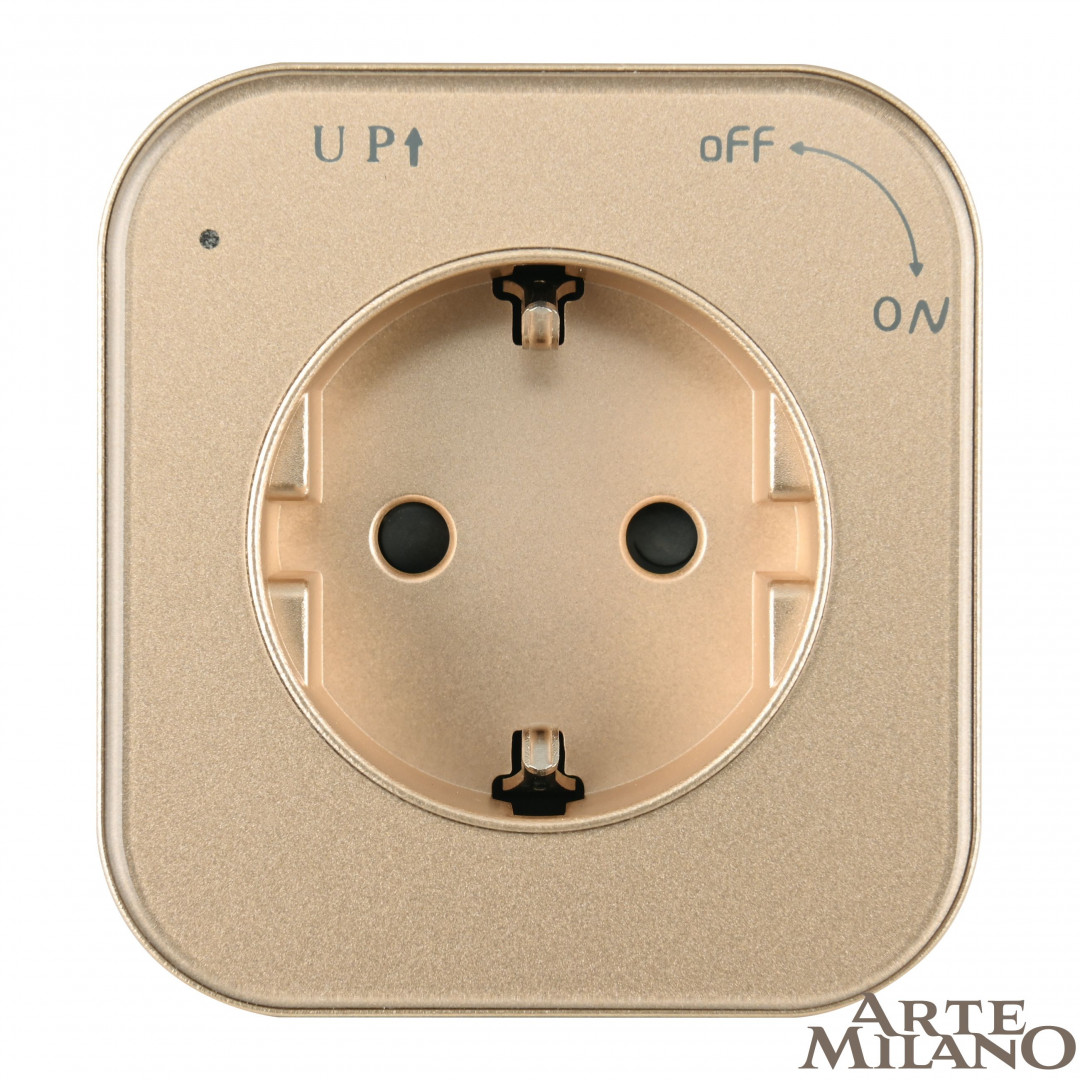 Трековая розетка Arte Milano Am-track-sockets 380022TS/ES Gold в Санкт-Петербурге