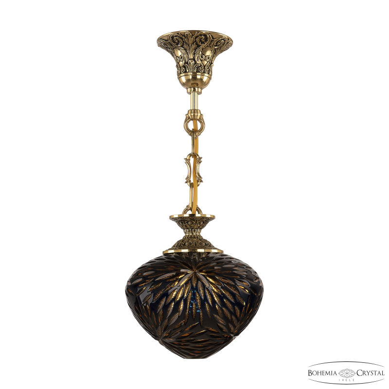 Подвесной светильник Bohemia Ivele Crystal 7003P/18 GB Amber-Blue/H-1A в Санкт-Петербурге