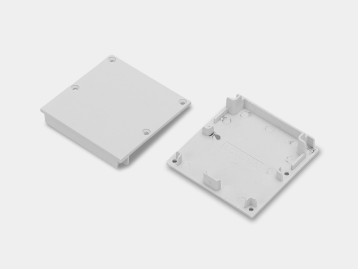 Заглушки для профиля LS.5050-W DesignLed (комплект, 2 шт) LS5050-W-ECS 00-00010388 в Санкт-Петербурге
