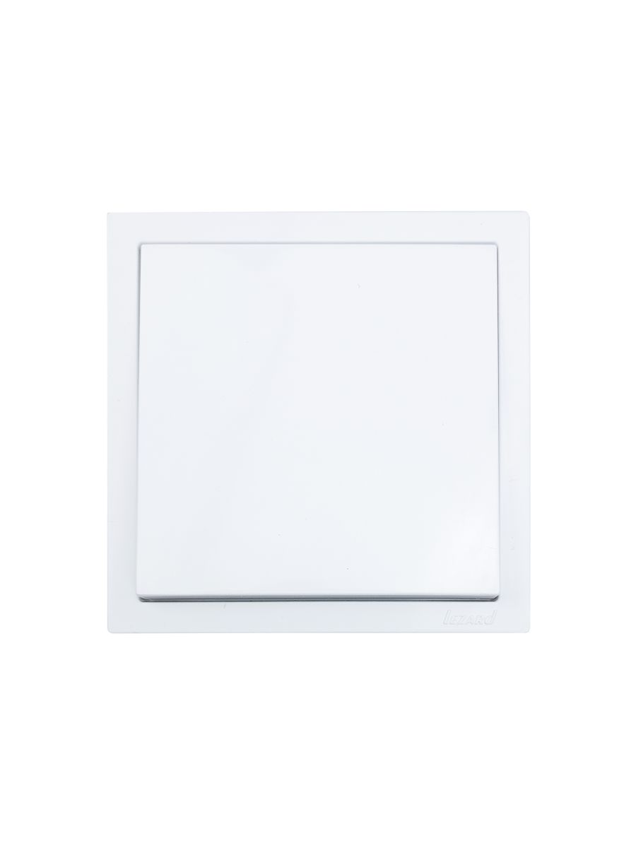 Выключатель белый безвинтовой зажим/клемма Lezard Zima 704-0288-100QC в Санкт-Петербурге