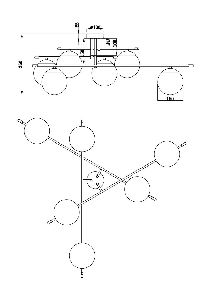 Потолочная люстра Maytoni Nostalgia MOD048CL-06G в #REGION_NAME_DECLINE_PP#