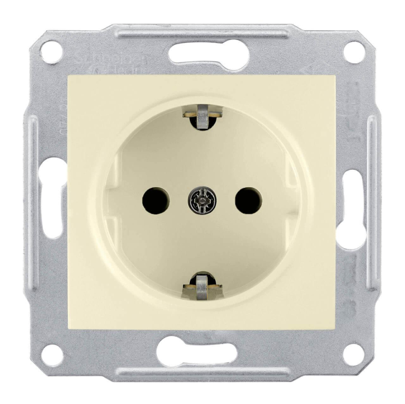 Розетка Schneider Electric Sedna с/з без шторок 16A 250V SDN3000547 в Санкт-Петербурге