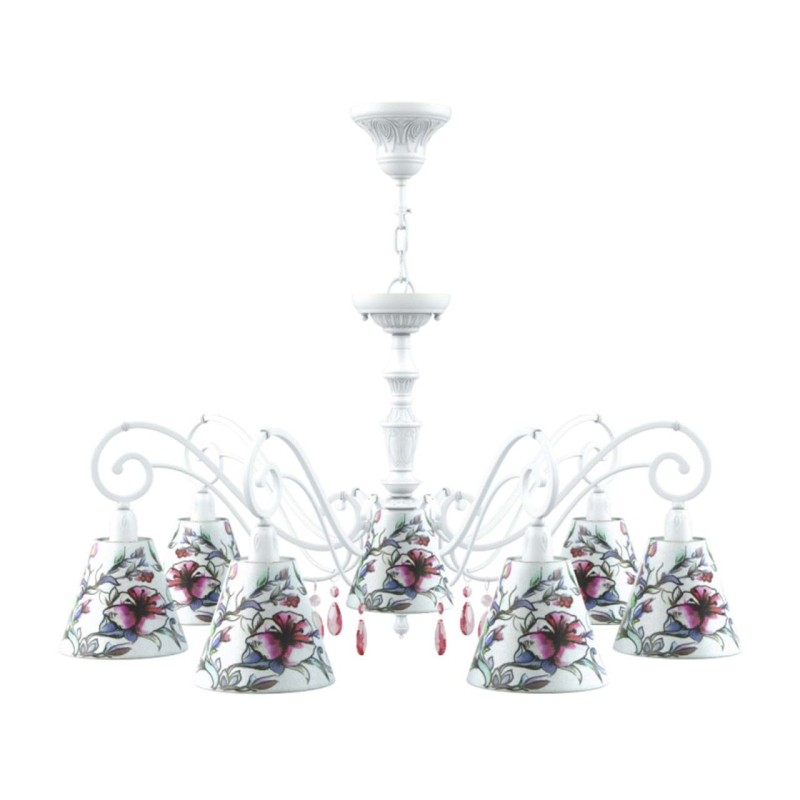 Подвесная люстра Lamp4you Classic E3-07-WM-LMP-O-13-CRL-E3-07-PK-DN в Санкт-Петербурге