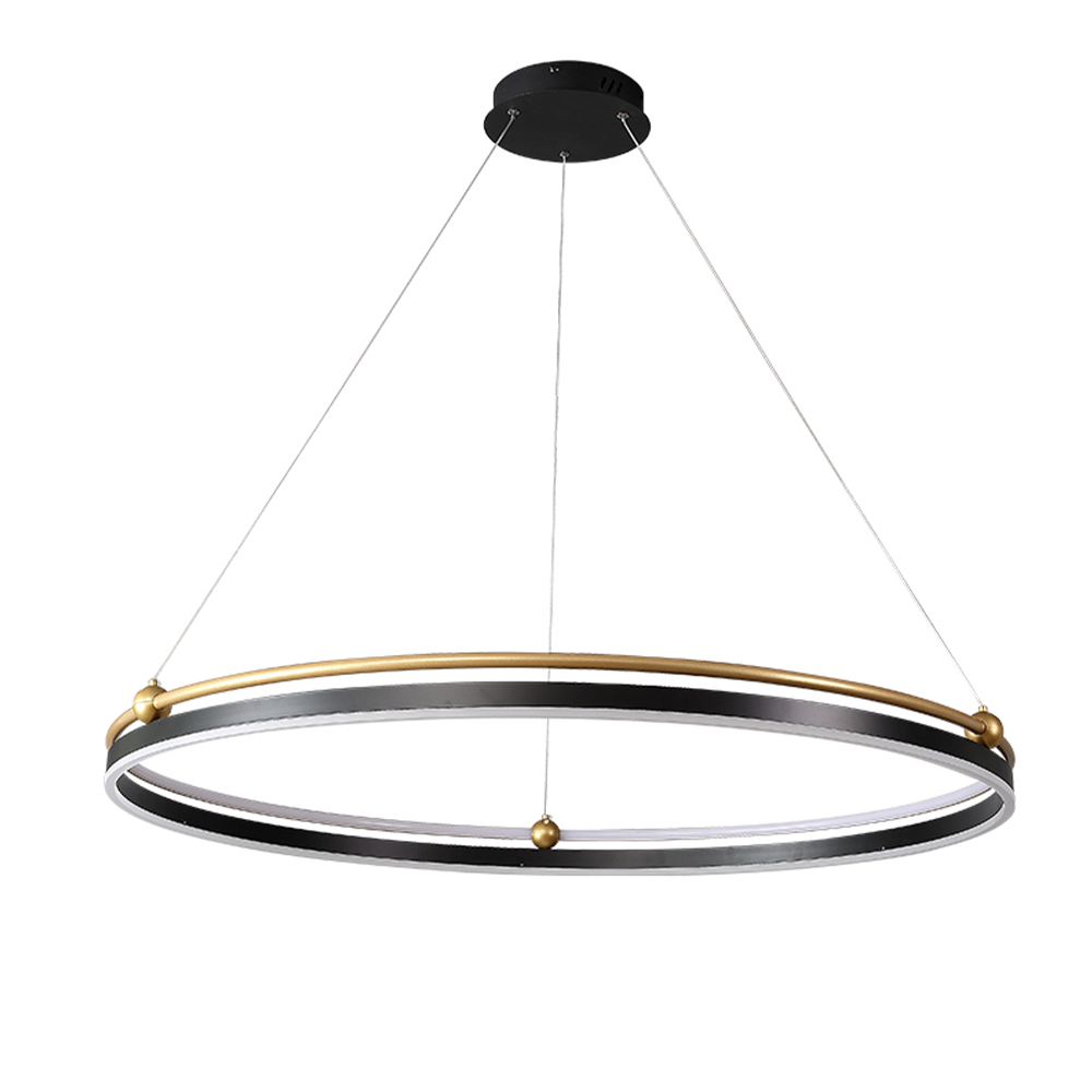 Подвесная люстра Crystal Lux FERNANDO SP88W LED BLACK/GOLD в #REGION_NAME_DECLINE_PP#