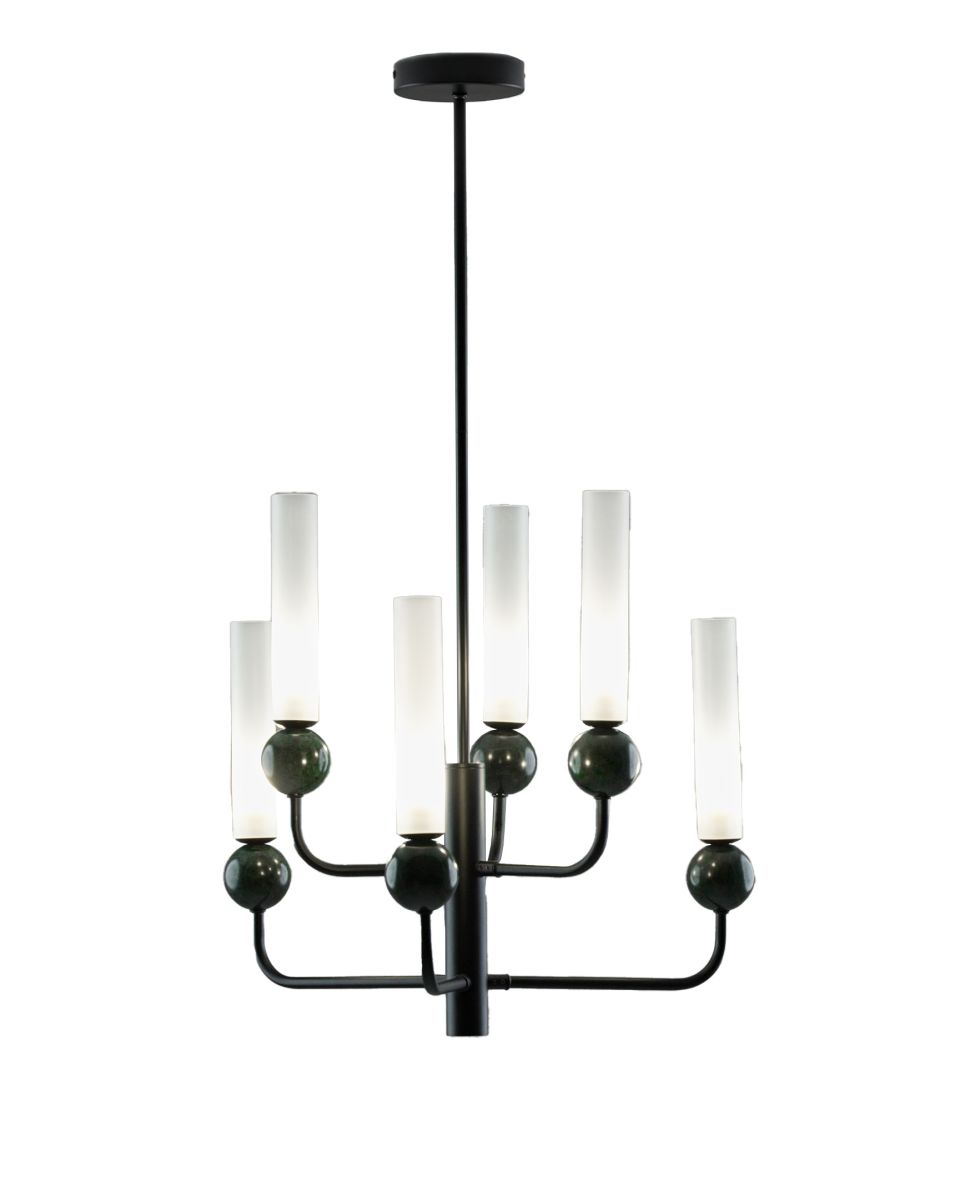 Люстра на штанге Moderli Illis V11792-6P в #REGION_NAME_DECLINE_PP#