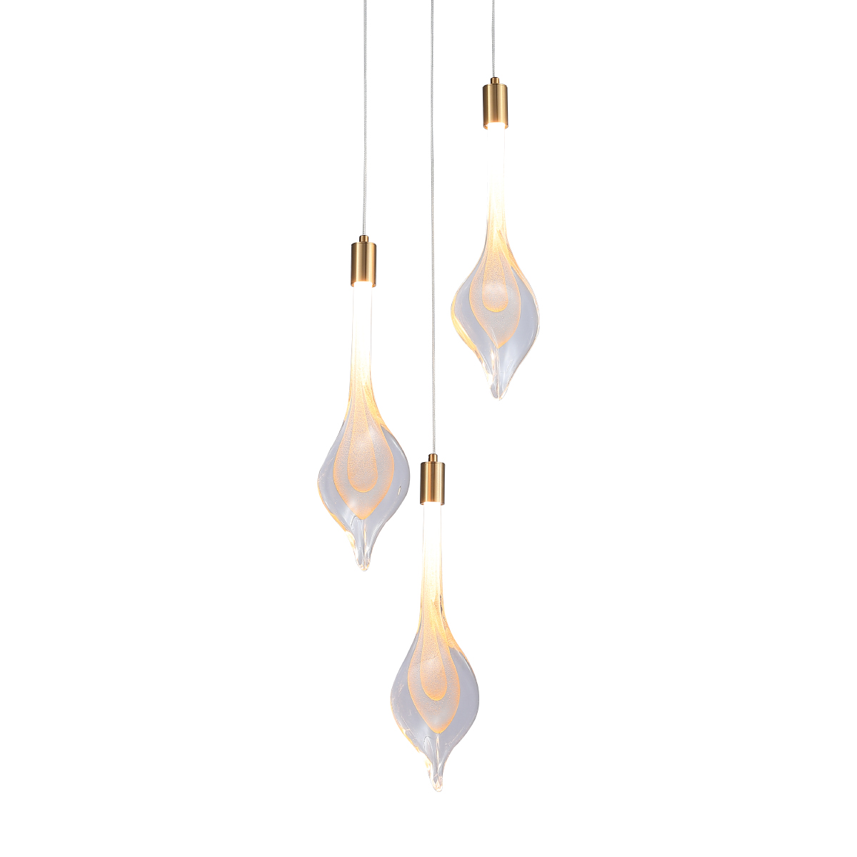 Подвесной светильник Delight Collection P98066-3 antique brass в Санкт-Петербурге