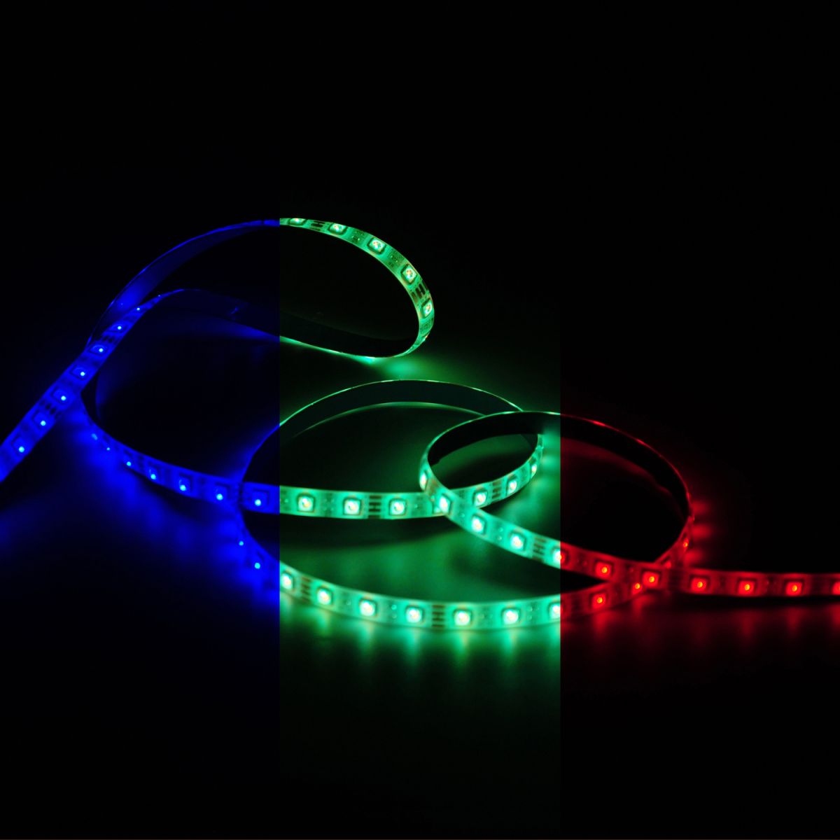 Светодиодная лента Gauss Basic 12В 5050 12Вт/м RGB 5м IP65 BT072 в Санкт-Петербурге