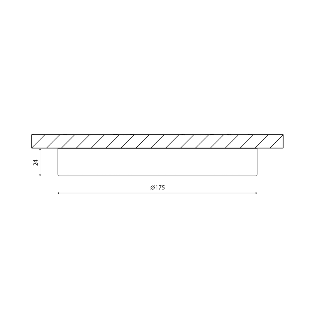 Накладной светильник DesignLed KH-R175-15-NW 001861 в Санкт-Петербурге