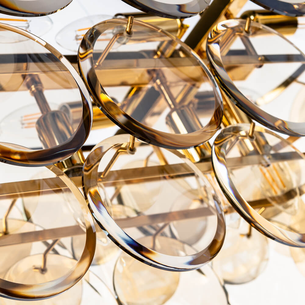 Подвесная люстра Divinare Chloe 7566/01 SP-13 в #REGION_NAME_DECLINE_PP#