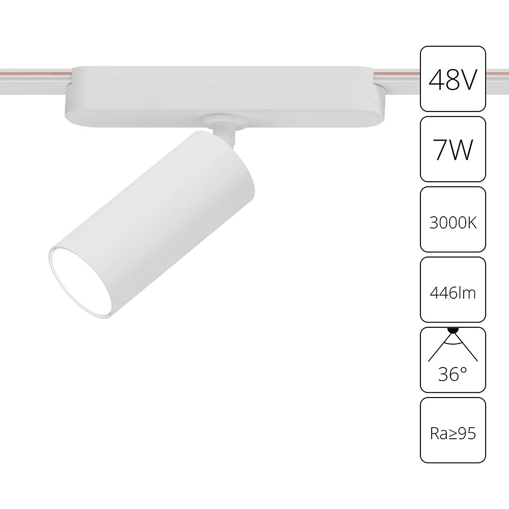 Трековый магнитный светильник Arte Lamp Rapid A1156PL-1WH в Санкт-Петербурге