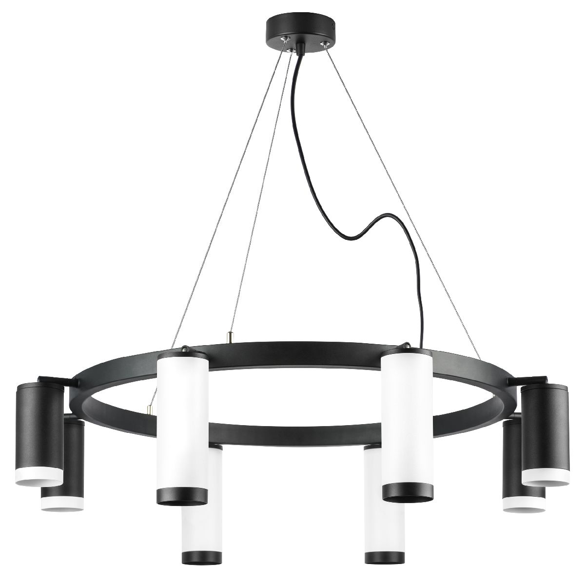 Подвесная люстра Lightstar Rullo (571018+214486-4+214437-4+203436-4+203437-4) LR01886437467 в Санкт-Петербурге