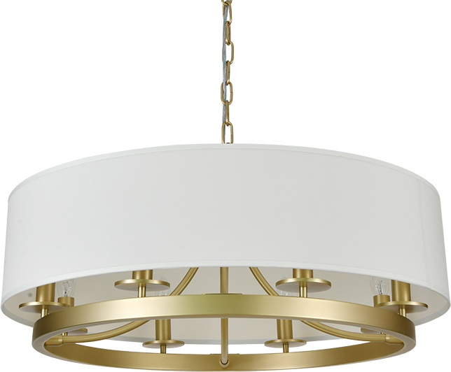 Подвесная люстра Newport 3558/С  brass М0070725 в Санкт-Петербурге