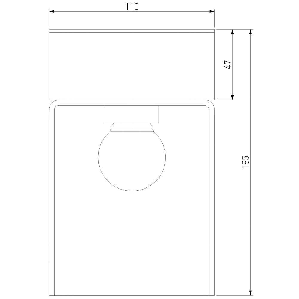 Уличный потолочный светильник Elektrostandard Atrani 35085/F черный 4690389193682 a062521 в Санкт-Петербурге