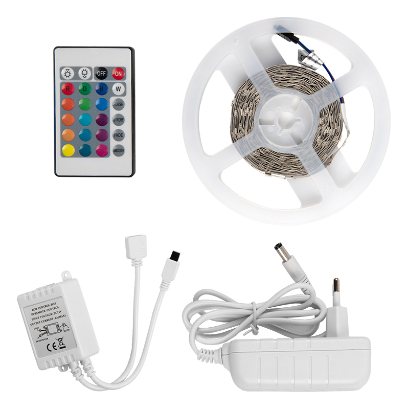 Светодиодная лента (комплект) General GLS-5050-30-7.2-12-IP20-PRO-RGB-5-KIT 503622 в Санкт-Петербурге