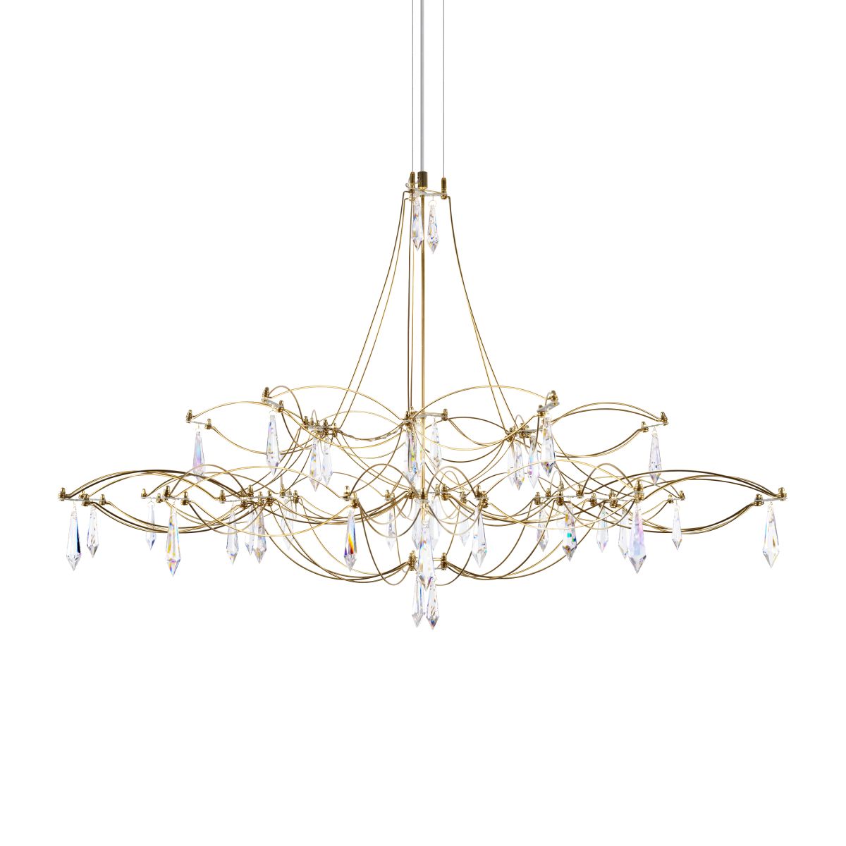 Подвесная люстра Loft IT Mira 10590/1000 Gold Asfour в Санкт-Петербурге