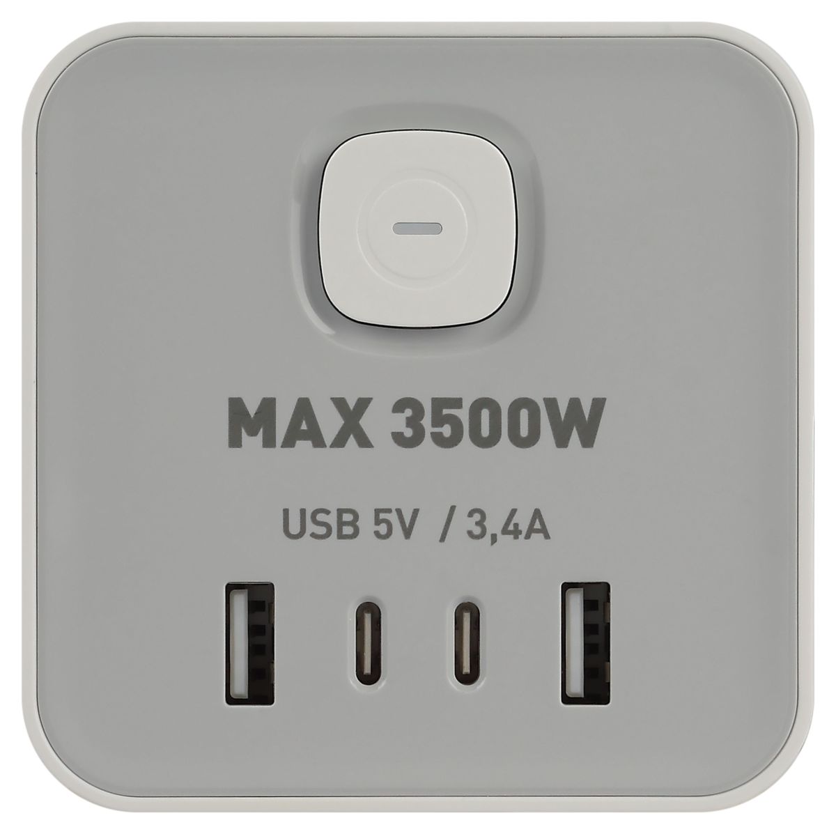 Сетевой фильтр ЭРА TWR-8es-1,5m-4USB-W башня с защитой заземлением с выключателем 8 розеток+4xUSBA+C 1,5м 16А белый Б0069071 в Санкт-Петербурге