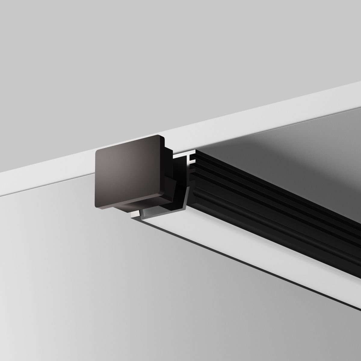 Комплект заглушек для профиля 16×12 10шт Maytoni Led Strip ALM-005-B-EC 642022 в Санкт-Петербурге