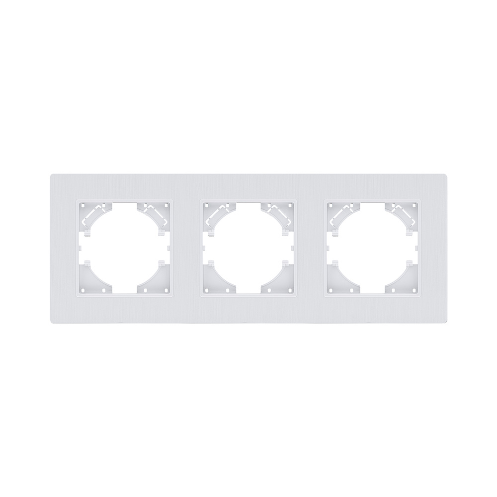 Рамка 3-постовая, белый Kollinger Eleganz Plex EP3WH в #REGION_NAME_DECLINE_PP#