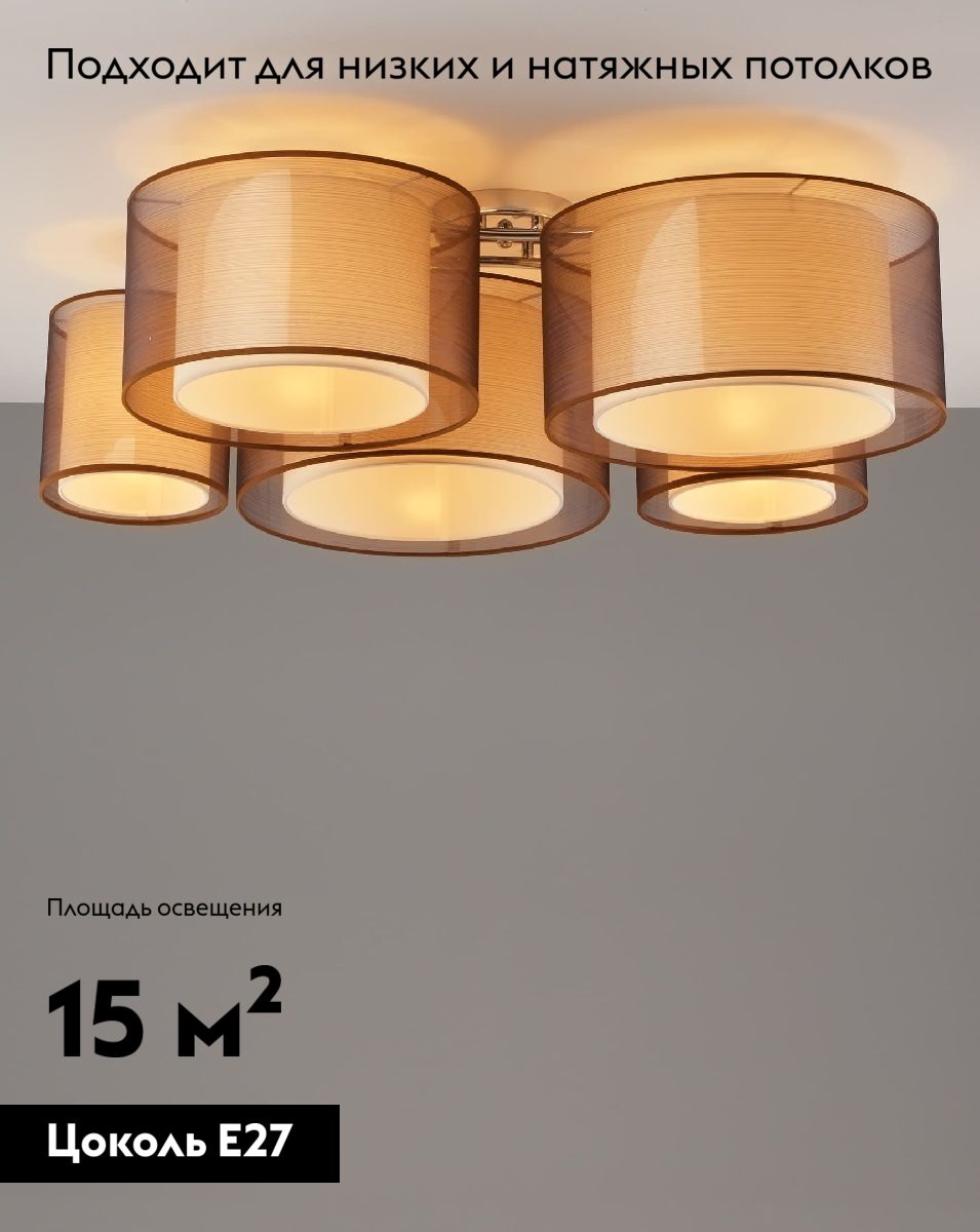 Потолочный светильник Moderli Room V10624-5C в Санкт-Петербурге