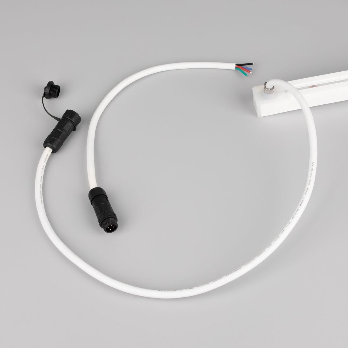 Светодиодная лента герметичная Arlight MOONLIGHT-PRO-SIDE-X360-20x20mm 24V RGB (12 W/m, IP67, 10m, wire x2) (Вывод боковой) 054983 в Санкт-Петербурге