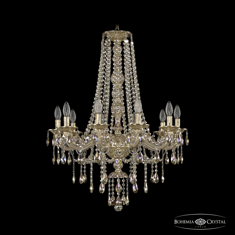 Подвесная люстра Bohemia Ivele Crystal 16115/10/240/h-86 G M801 в Санкт-Петербурге
