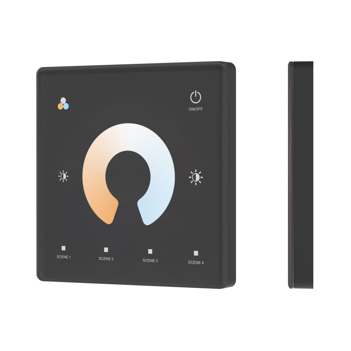 Сенсорная панель Arlight SMART-RF-801-11-1G-4SC-MIX черный (3V, 2.4G) накладная (IARL, IP20 Пластик) 063526 в Санкт-Петербурге