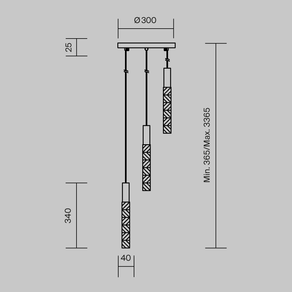 Подвесной светильник Maytoni Selemo MOD328PL-L9CH3K в Санкт-Петербурге