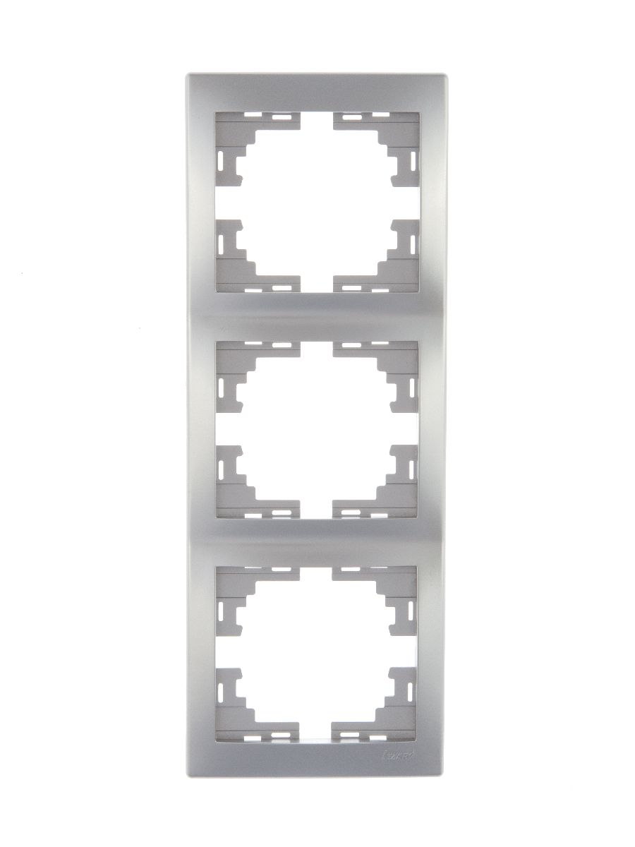 Рамка 3-местная вертикальная Lezard Mira 701-1000-153 в Санкт-Петербурге