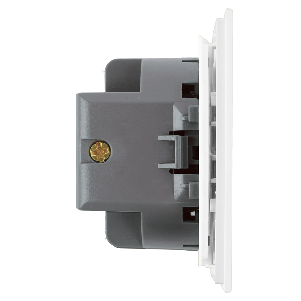 Выключатель 1-клавишный c индикатором (механизм) Stekker Мия 250В 10А RSW10-3101-01 белая магнолия 50431 в Санкт-Петербурге