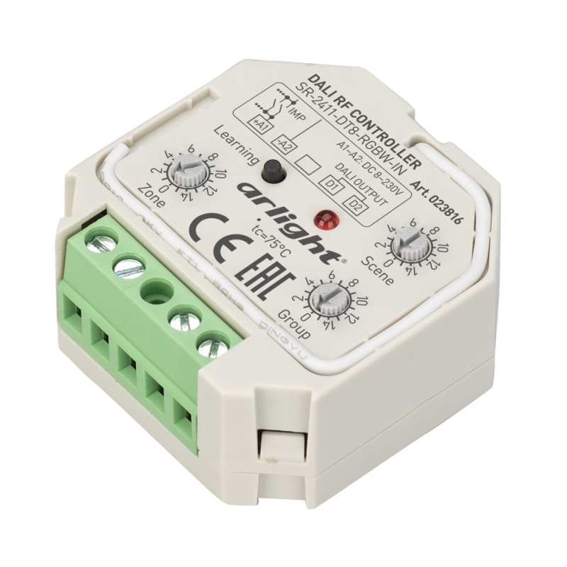 Конвертер Arlight SR-2411-DT8-RGBW-IN (Dali, RF, Push) 023816 в Санкт-Петербурге