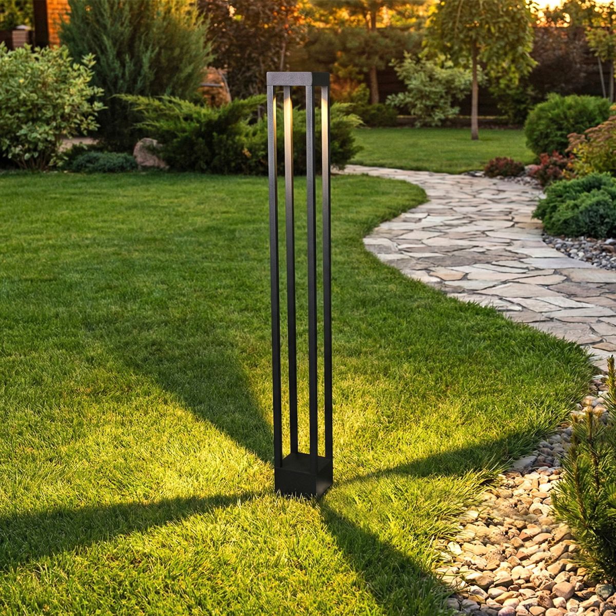 Ландшафтный светильник наземный Reluce 09970-0.7-001U 1,0M LED7W BK RLOS в Санкт-Петербурге