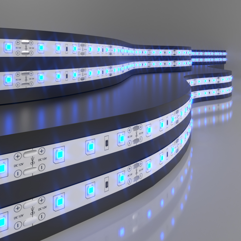 Светодиодная лента Elektrostandard 12V 4,8W 60Led 2835 IP20 синий, 5м 4690389124143 в Санкт-Петербурге