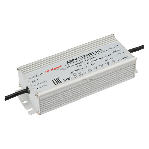 Блок питания Arlight ARPV-ST24100 PFC (24V, 4.2A, 100W) 018973 в Санкт-Петербурге