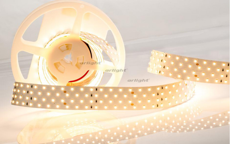 Светодиодная лента Arlight RT 2-2500 24V Warm3000 4x2 (2835, 700 LED, LUX) 020391 в Санкт-Петербурге