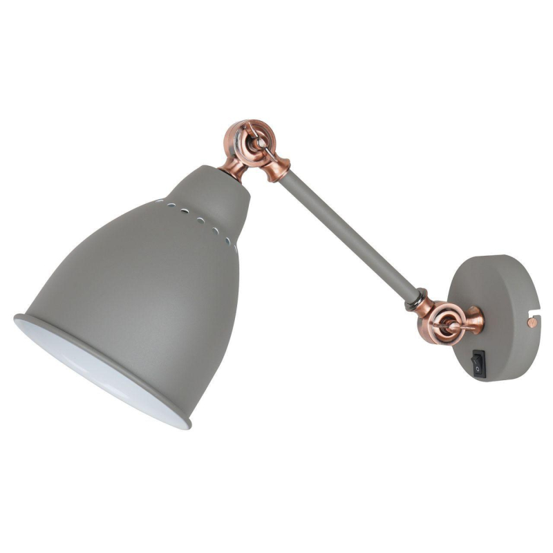 Спот Arte Lamp Braccio A2054AP-1GY в Санкт-Петербурге