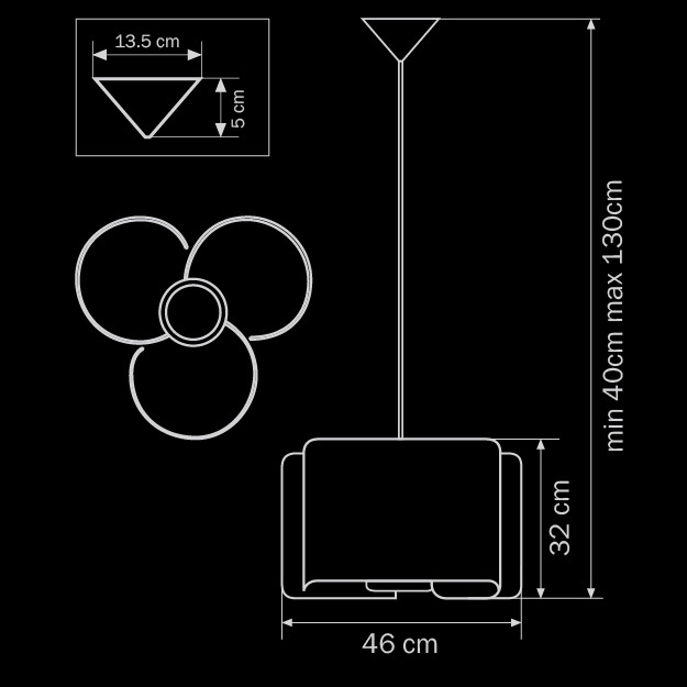 Подвесная люстра Lightstar Simple Light 811 811130 в Санкт-Петербурге