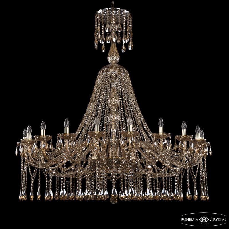 Подвесная люстра Bohemia Ivele Crystal 1413/20/530/XL-158 G M721 в Санкт-Петербурге