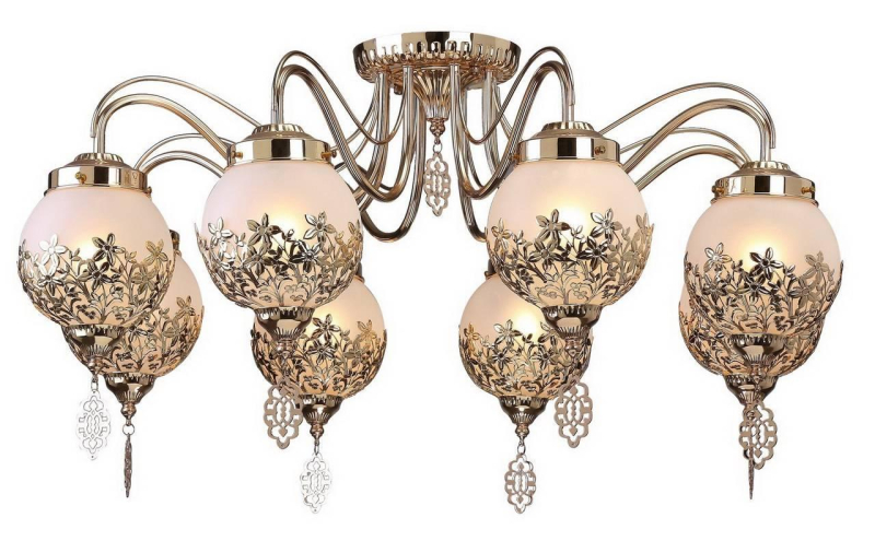 Потолочная люстра Arte Lamp Moroccana A4552PL-8GO в Санкт-Петербурге