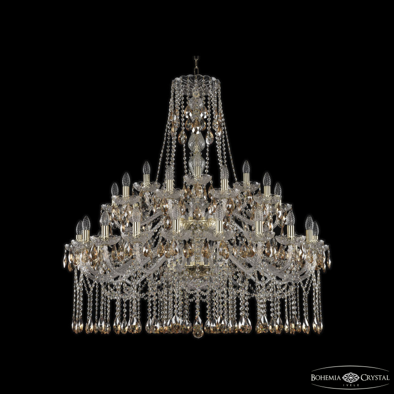 Подвесная люстра Bohemia Ivele Crystal 1413/20+10+5/400/2d G K721 в Санкт-Петербурге